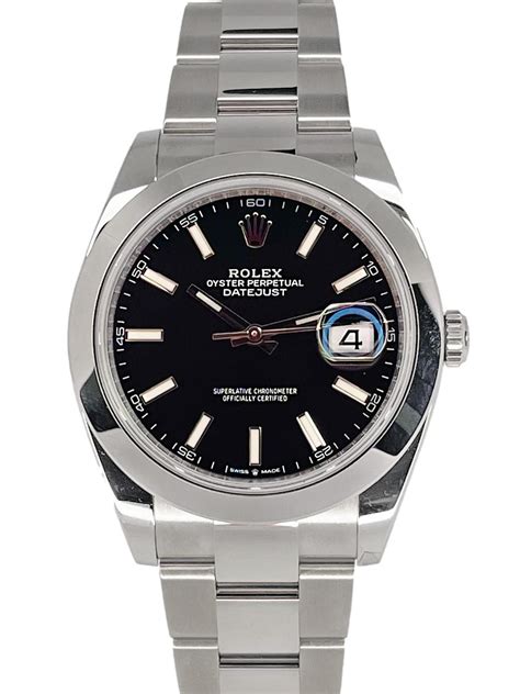 rolex datejust domed bezel oyster bracelet|rolex 41mm datejust stainless steel.